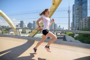 Dr. Brittany Moran, running