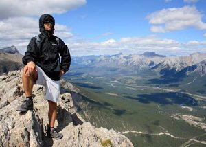 Dr. Welsh on Cadmore hike