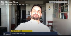 Dr. Stephen Gray on Global News' Morning Show