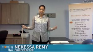 Dr. Nekessa Remy on CHCH News (TV)