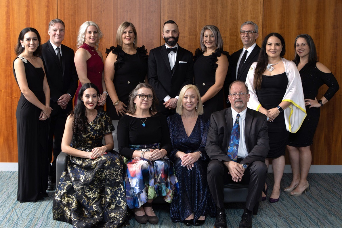 Group photo of OCA Board 2024-2027