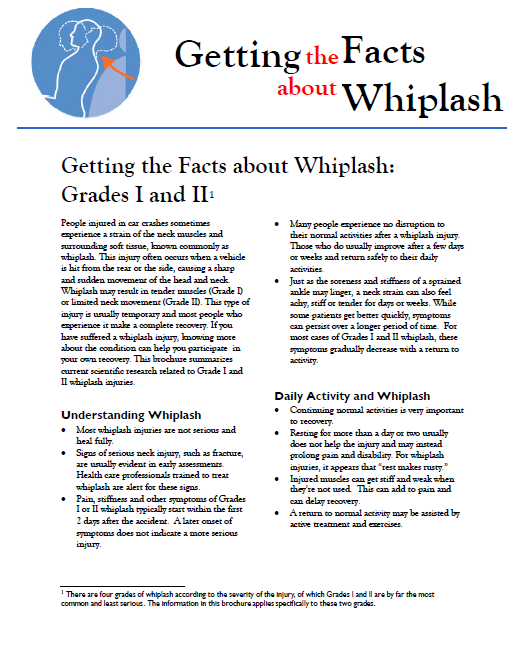 getting the facts about whiplash preview image