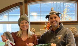 Dr. Sean Murphy, chiropractor, and his wife
