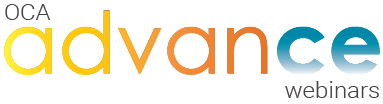 oca advance – webinars oca advance - webinars logo