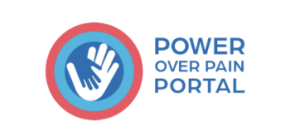 The 'Power Over Pain Portal' logo.
